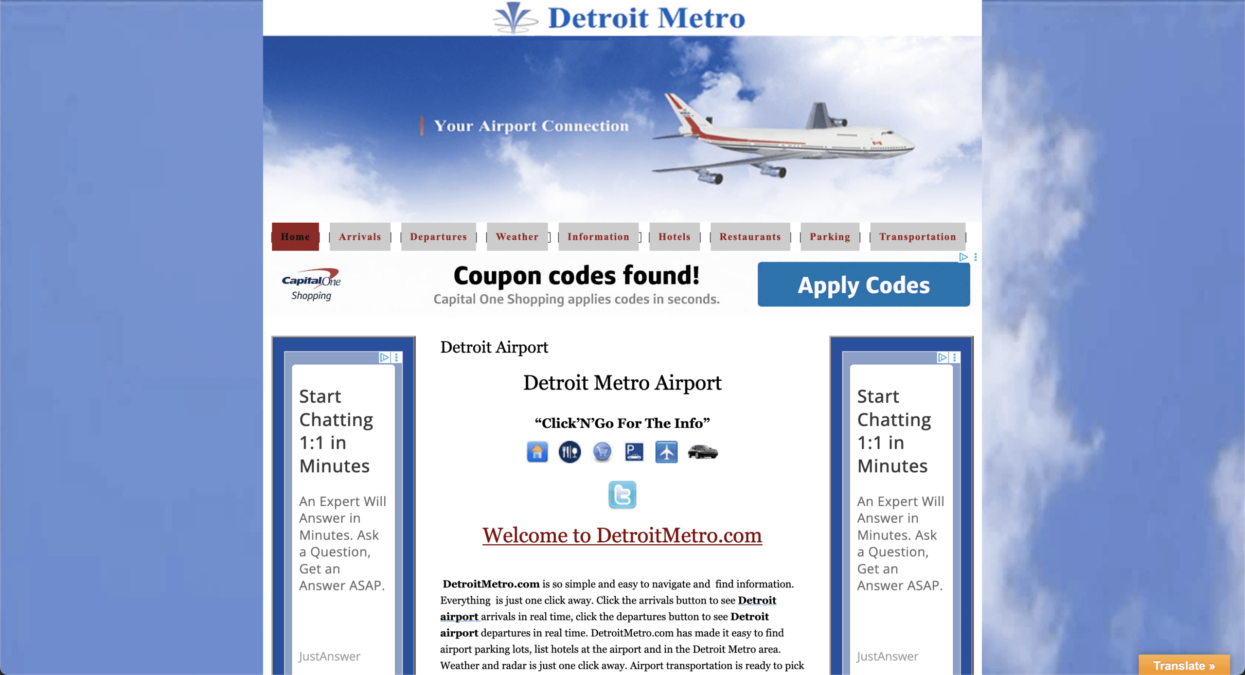 detroit metro airport