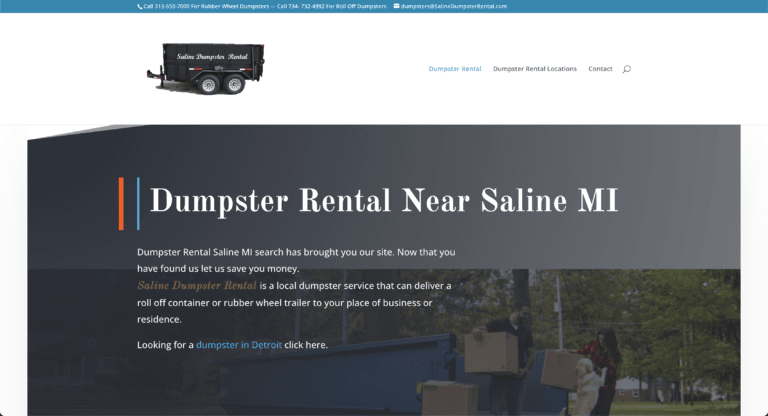 saline dumpster rental
