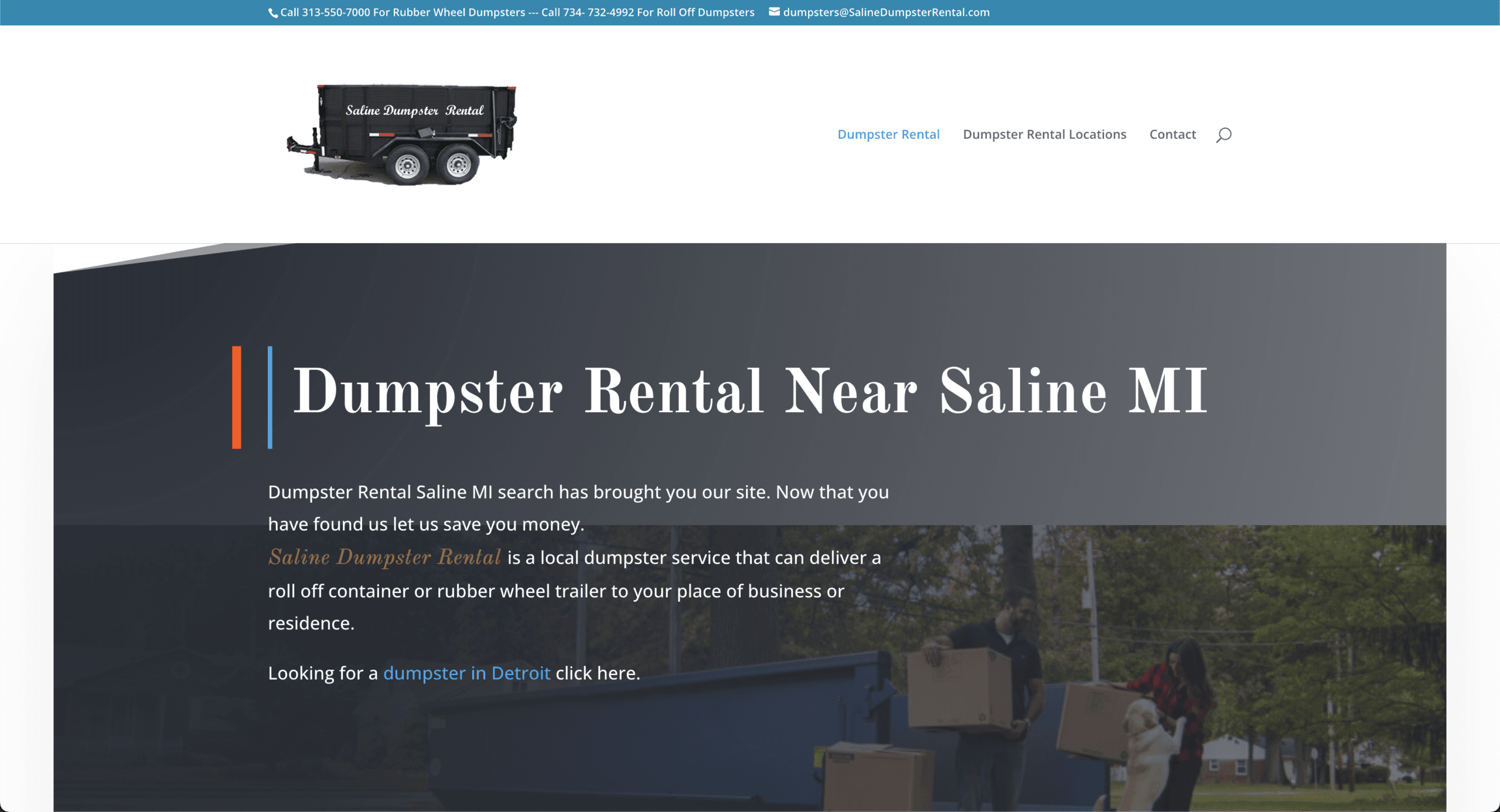 saline dumpster rental